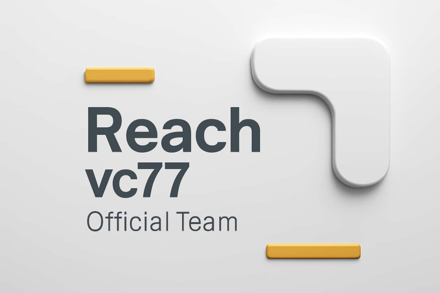 Reach vc77 Official Team Interface